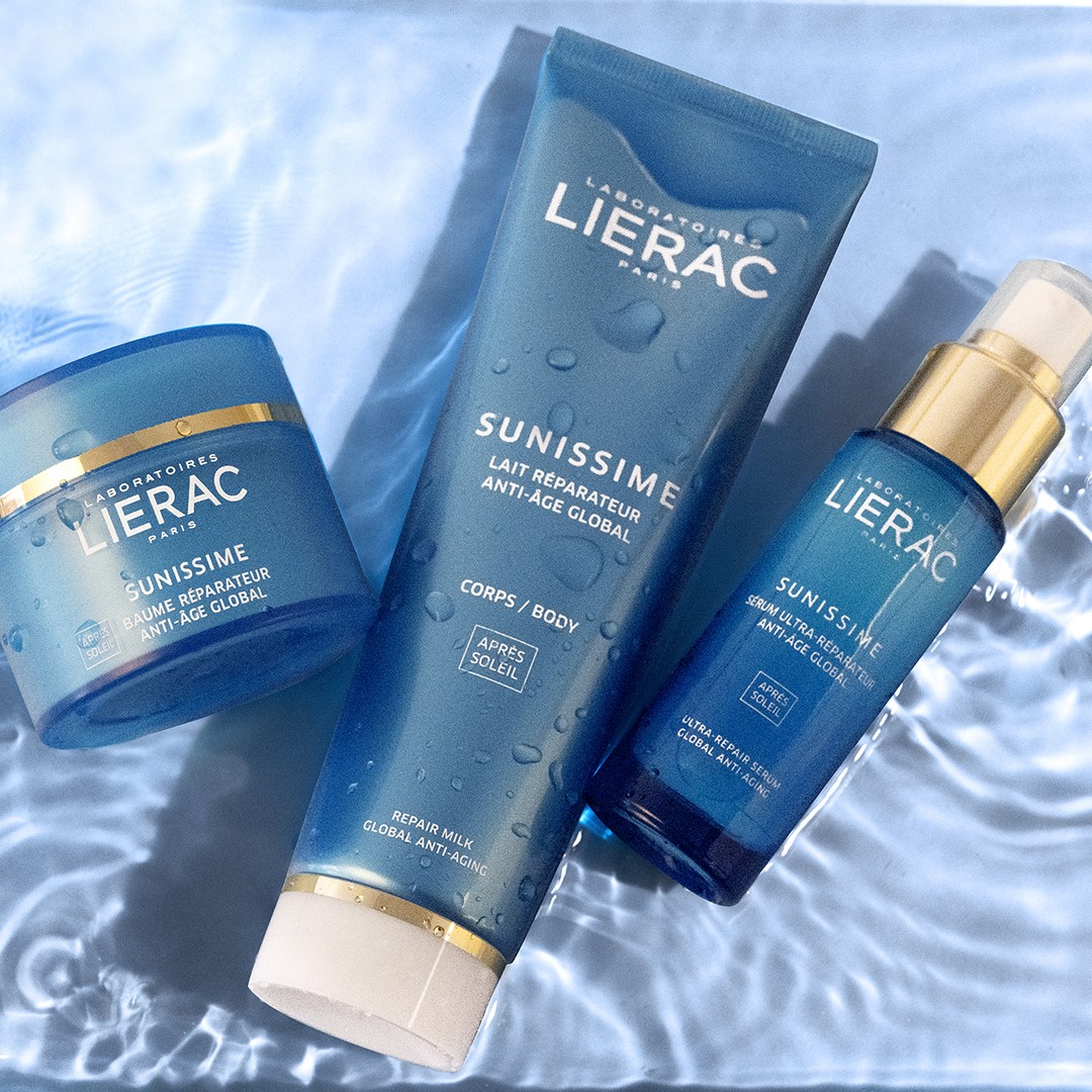 קולקציית השמש של ליראק פריז: מוצרי הגנה הכוללים אנטיאייג'ינג ומוצרים לשיקום העור לאחר חשיפה לשמש